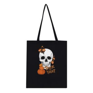 Halloween Themed Tote Bag – Eco-Friendly, 100% Cotton, Large Capacity